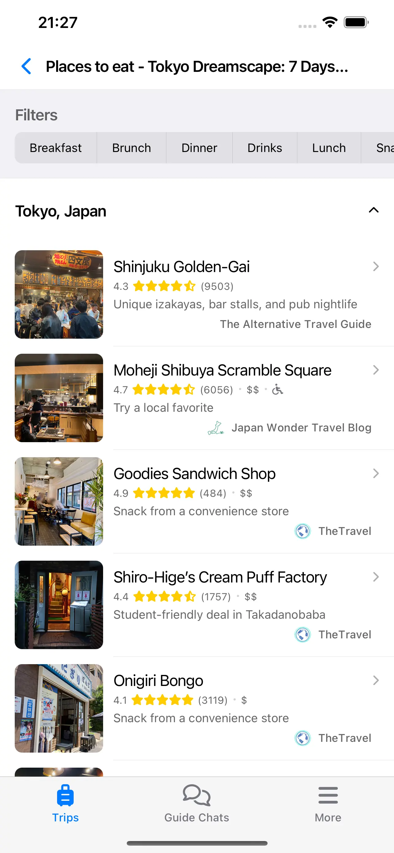 Travel Buddy AI app